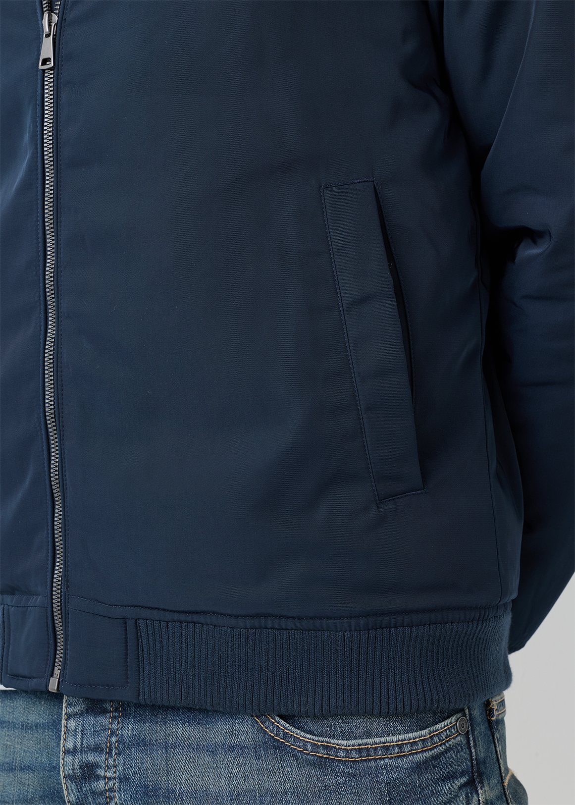 Zip-up Twill Bomber Jacket | Woolworths.co.za
