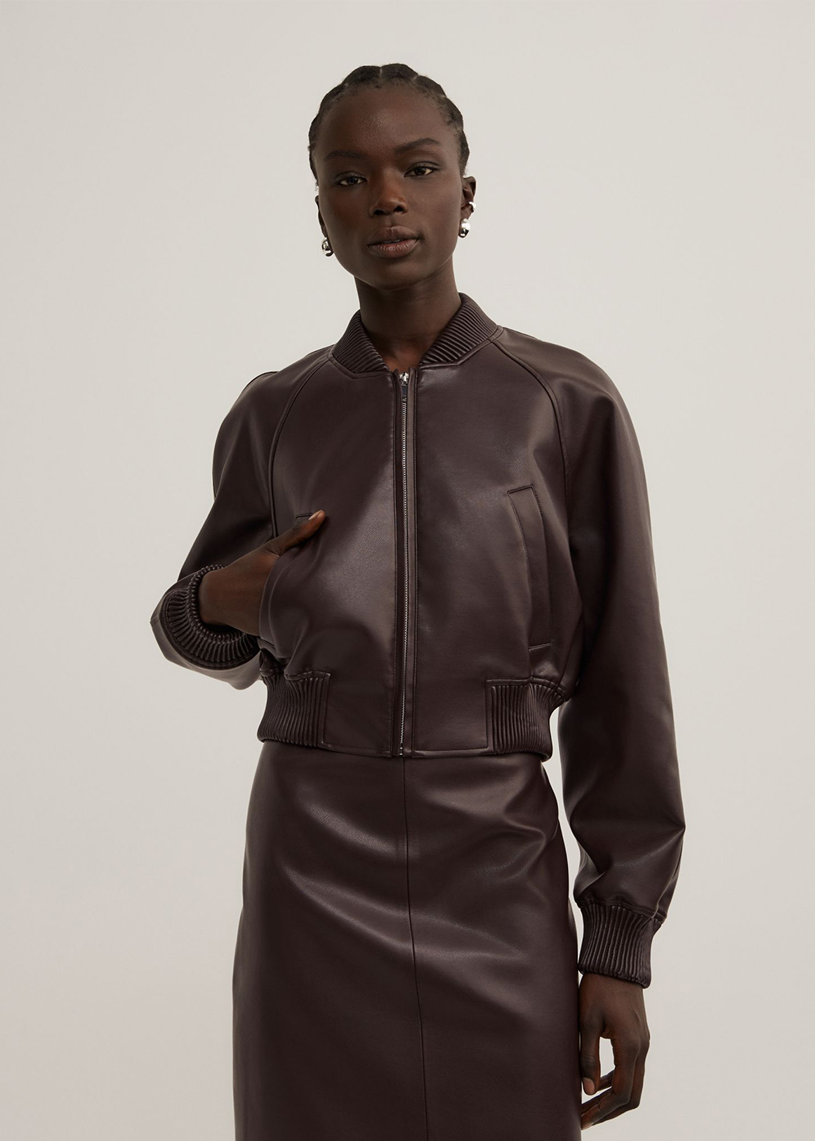 Cropped Bomber | Woolworths.co.za