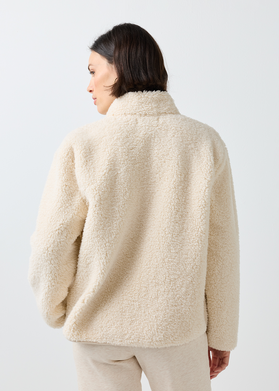 ジャケット・アウター ella selectshop shaggy jacquard blouson 2_2457affe-bee8-4894-90c5-