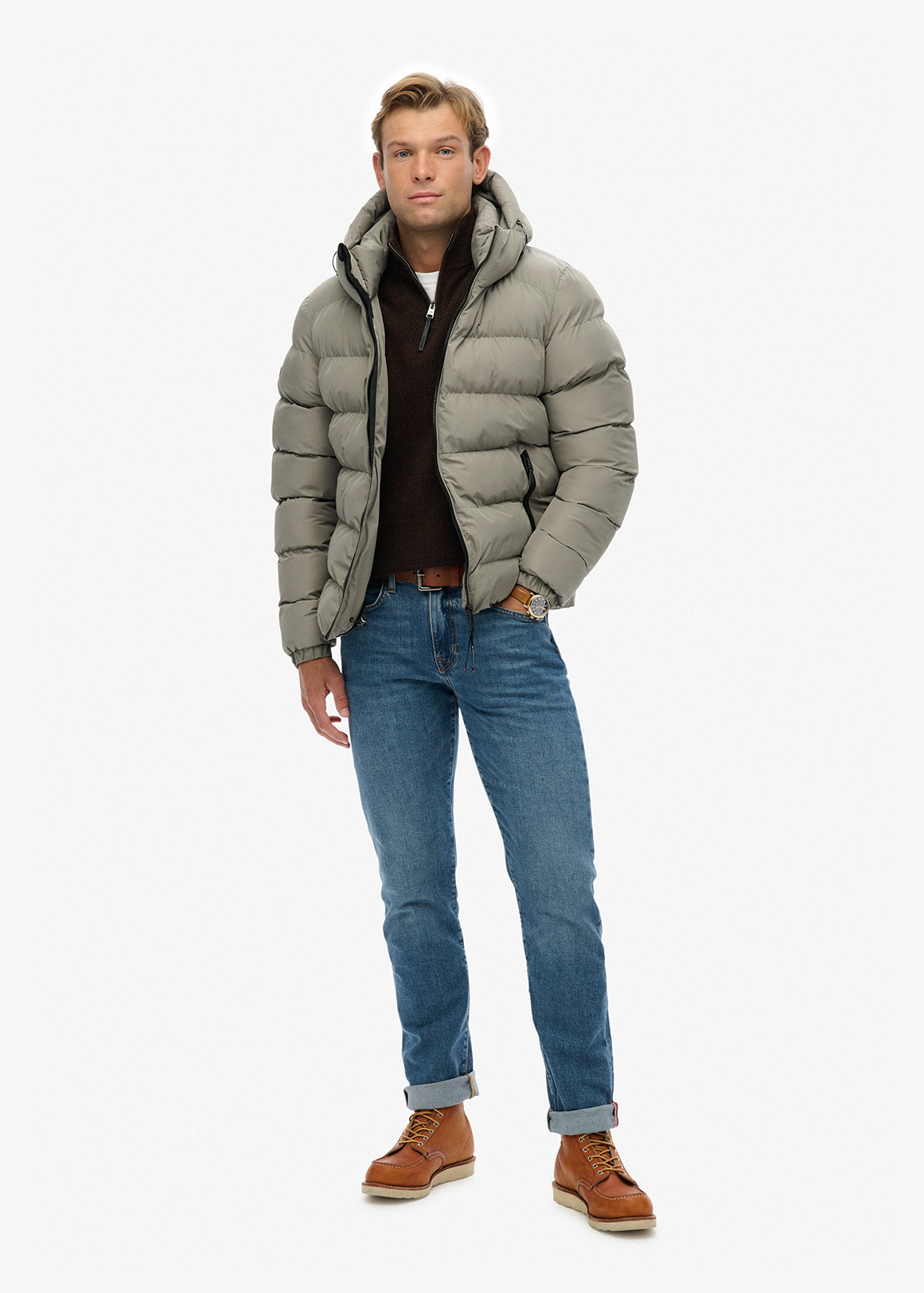 Hooded Sports Puffer Jacket | Woolworths.co.za