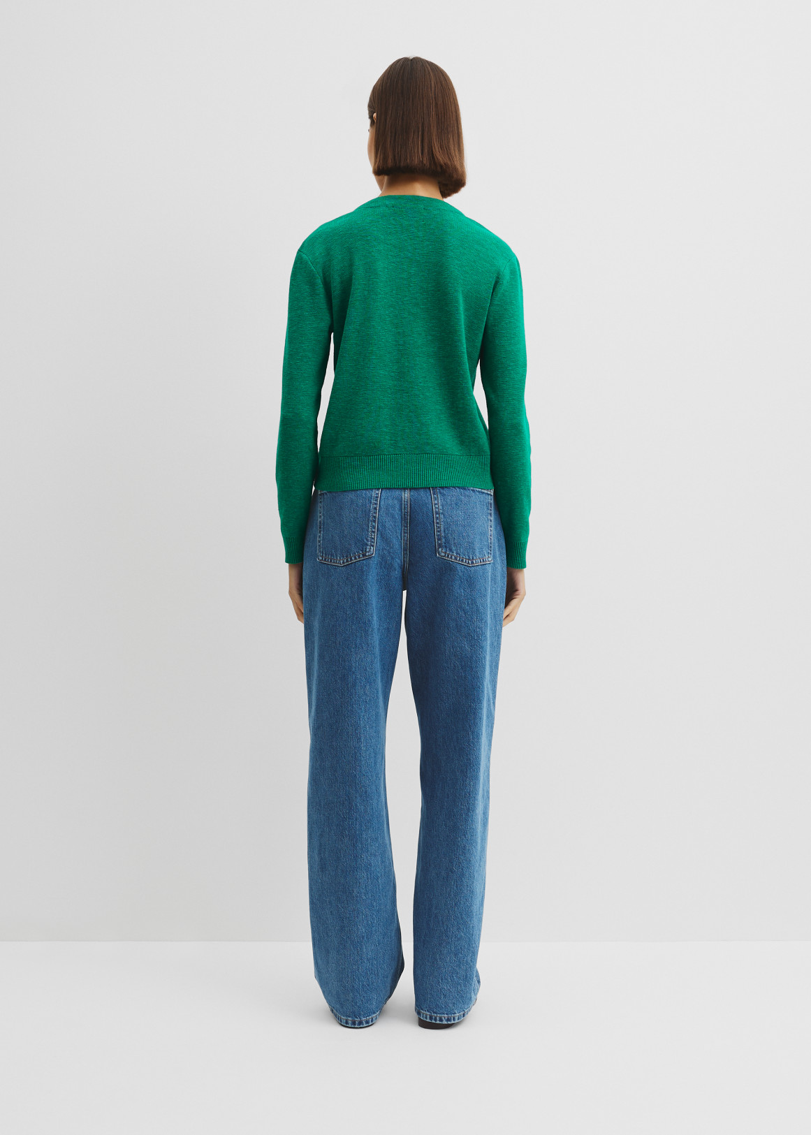 Organically Grown Cotton Linen Blend Knit Cardigan | Woolworths.co.za