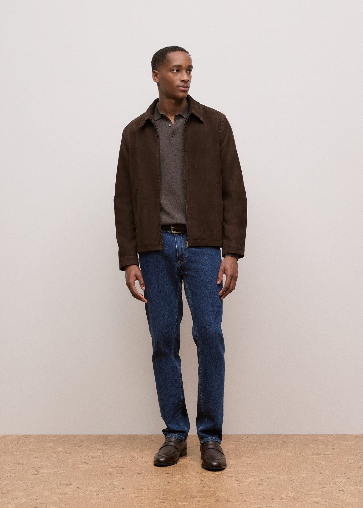 Nubuck Leather Jacket | Woolworths.co.za
