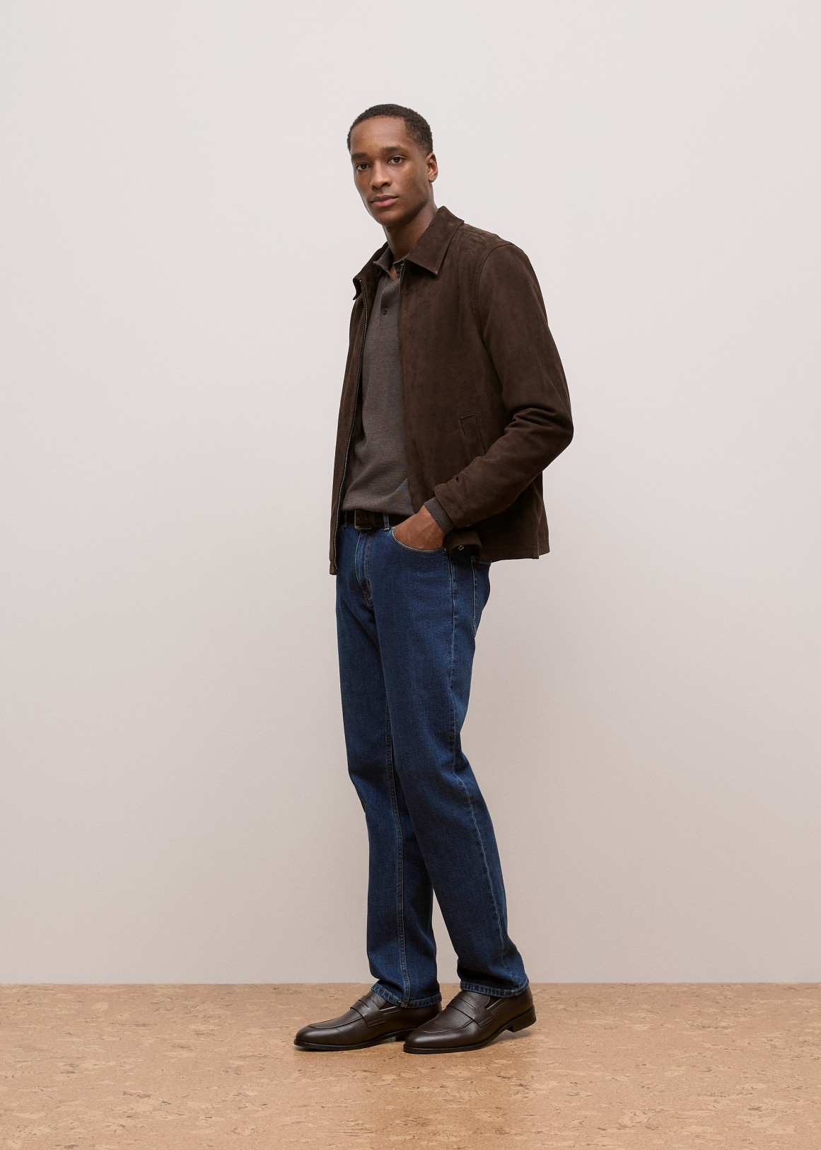 W mastrotto suède leather jacket OVY 3 Nubuck Leather Jacket | Woolworths.co.za