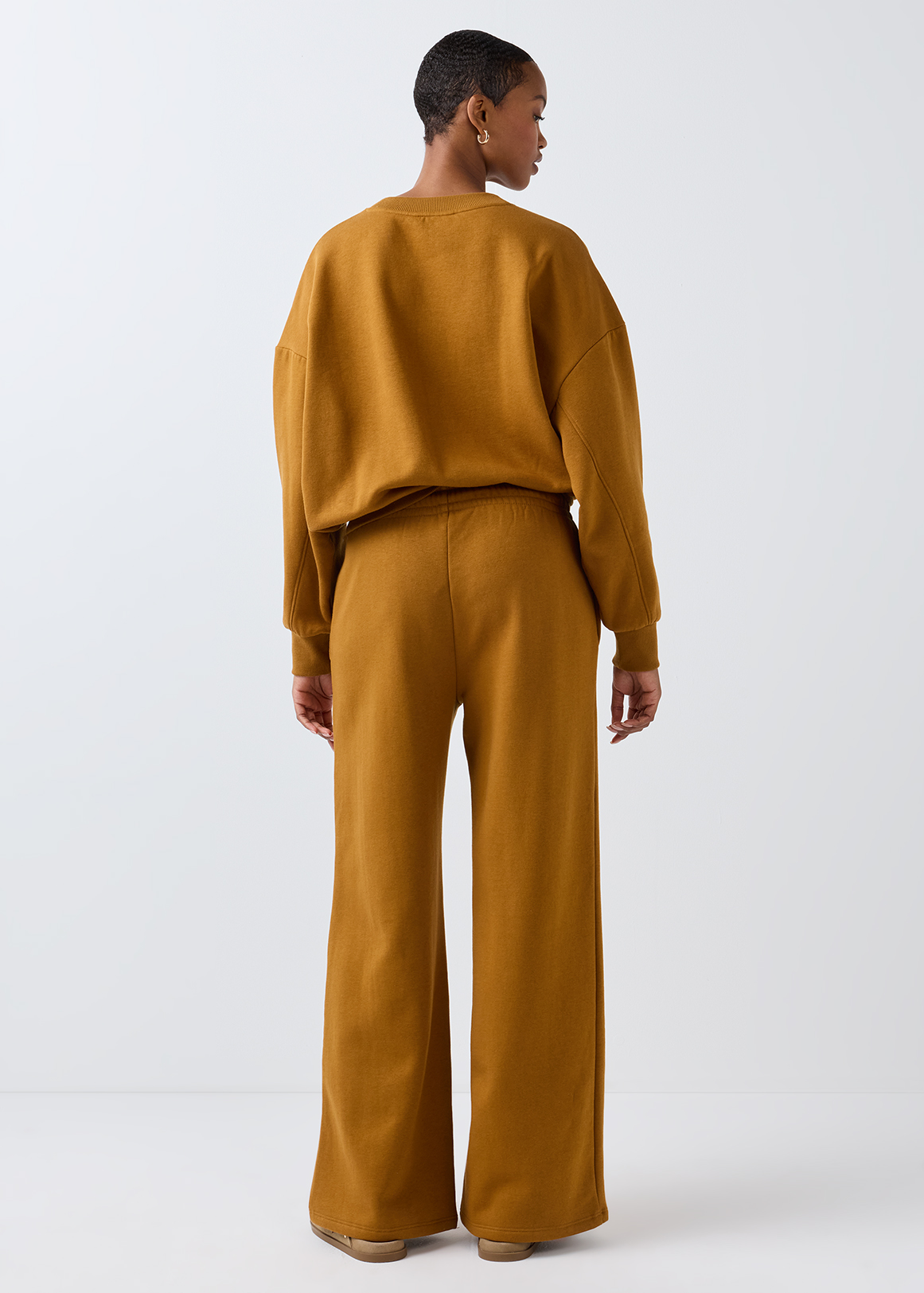 Fleece Wide Leg Track Pants | Woolworths.co.za