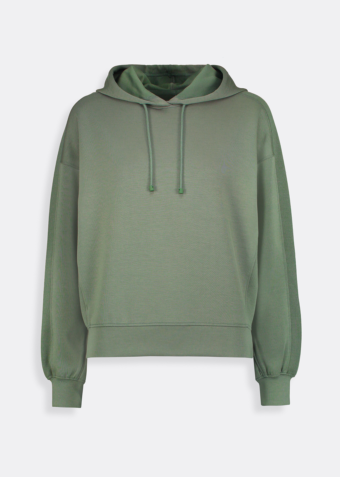 Ribbed Inset Scuba Hoodie | Woolworths.co.za