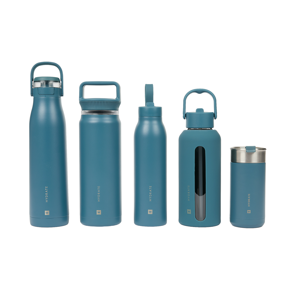 W.Hydrate Everette Blue Stainless Steel Bottle 946 ml | Woolworths