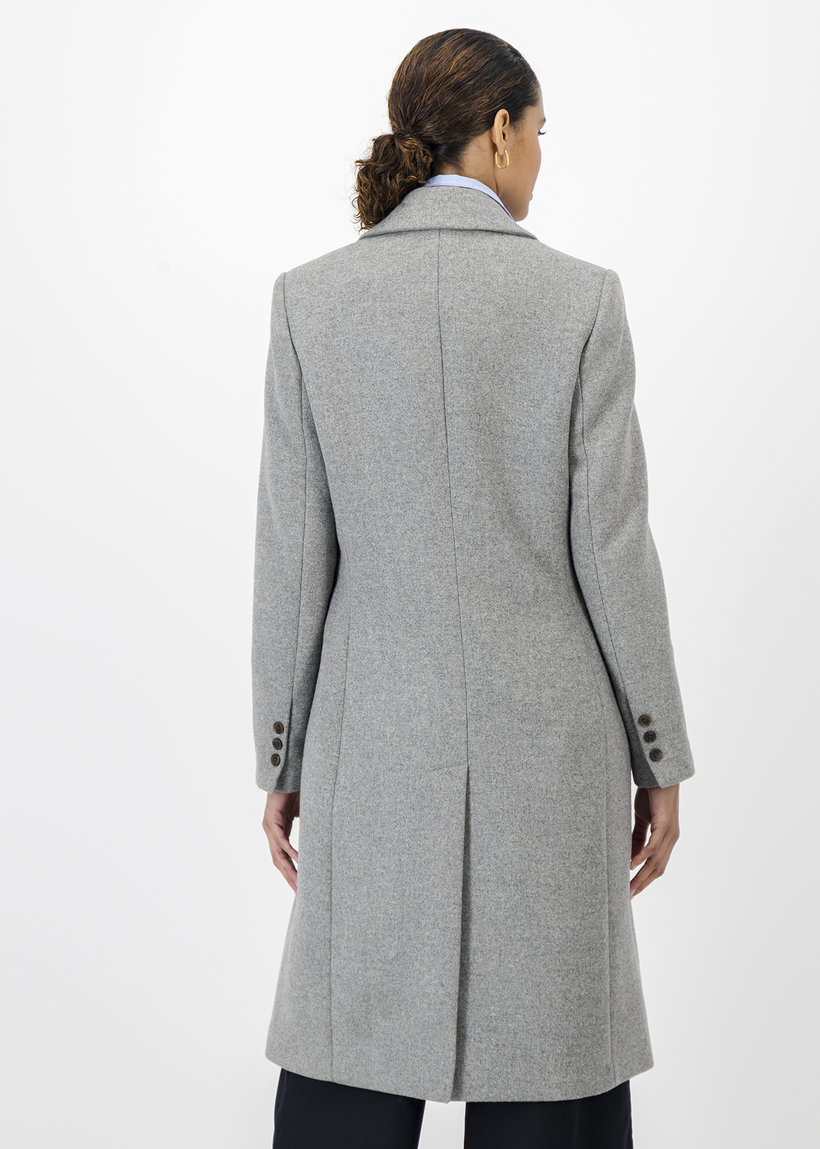 Wool Blend Melton Coat | Woolworths.co.za