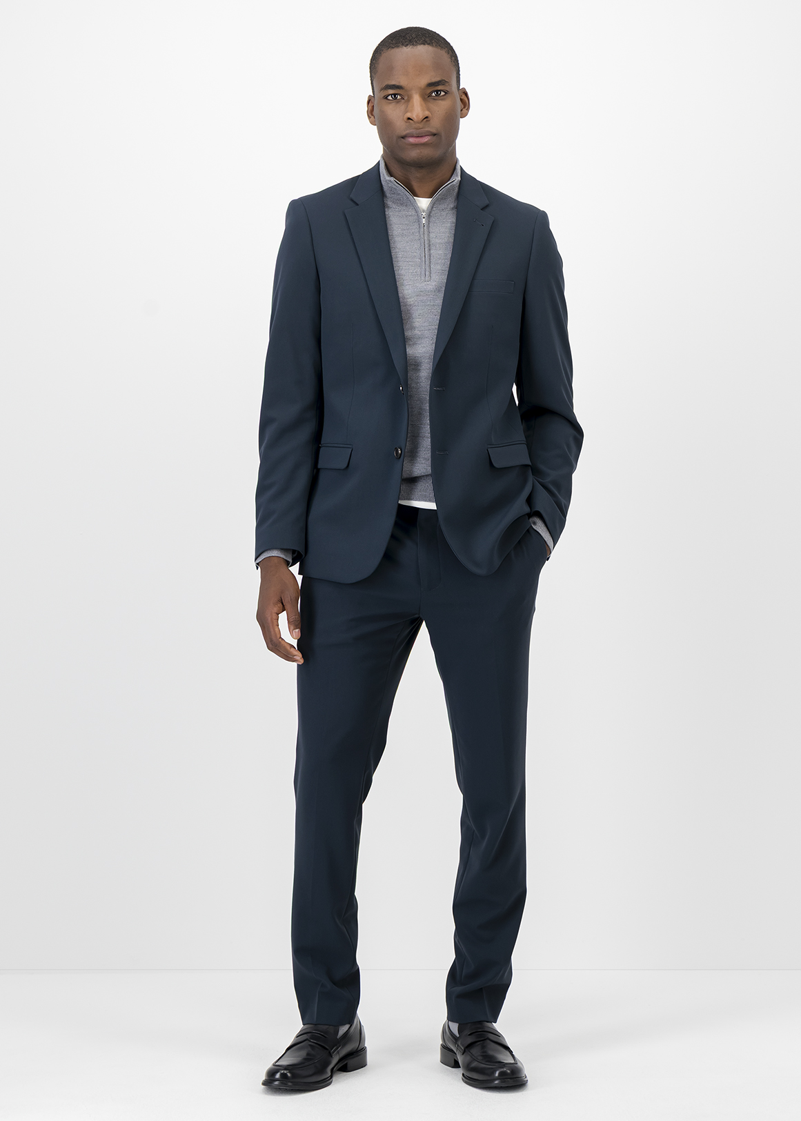 Dark Teal Slim Fit Viscose Blend Suit Jacket | Woolworths.co.za