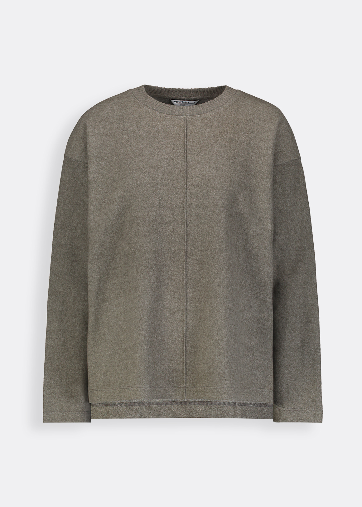 Pintuck Relaxed Fit Knit T-shirt | Woolworths.co.za