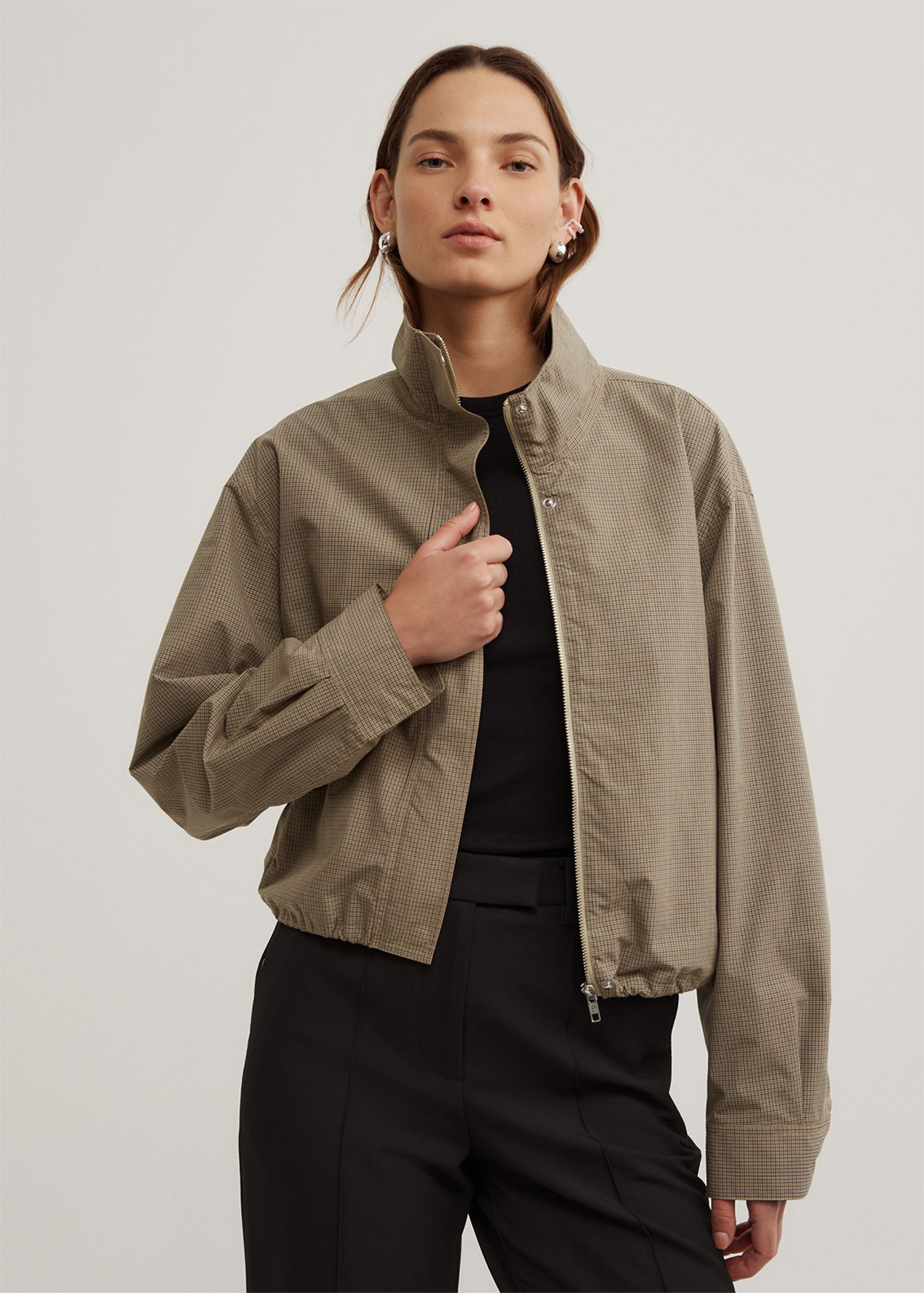 SWEEoo ⭐️バーバリーズ　ハリトンジャケット　中綿ライナー Funnel Zip Through Jacket | Woolworths.co.za
