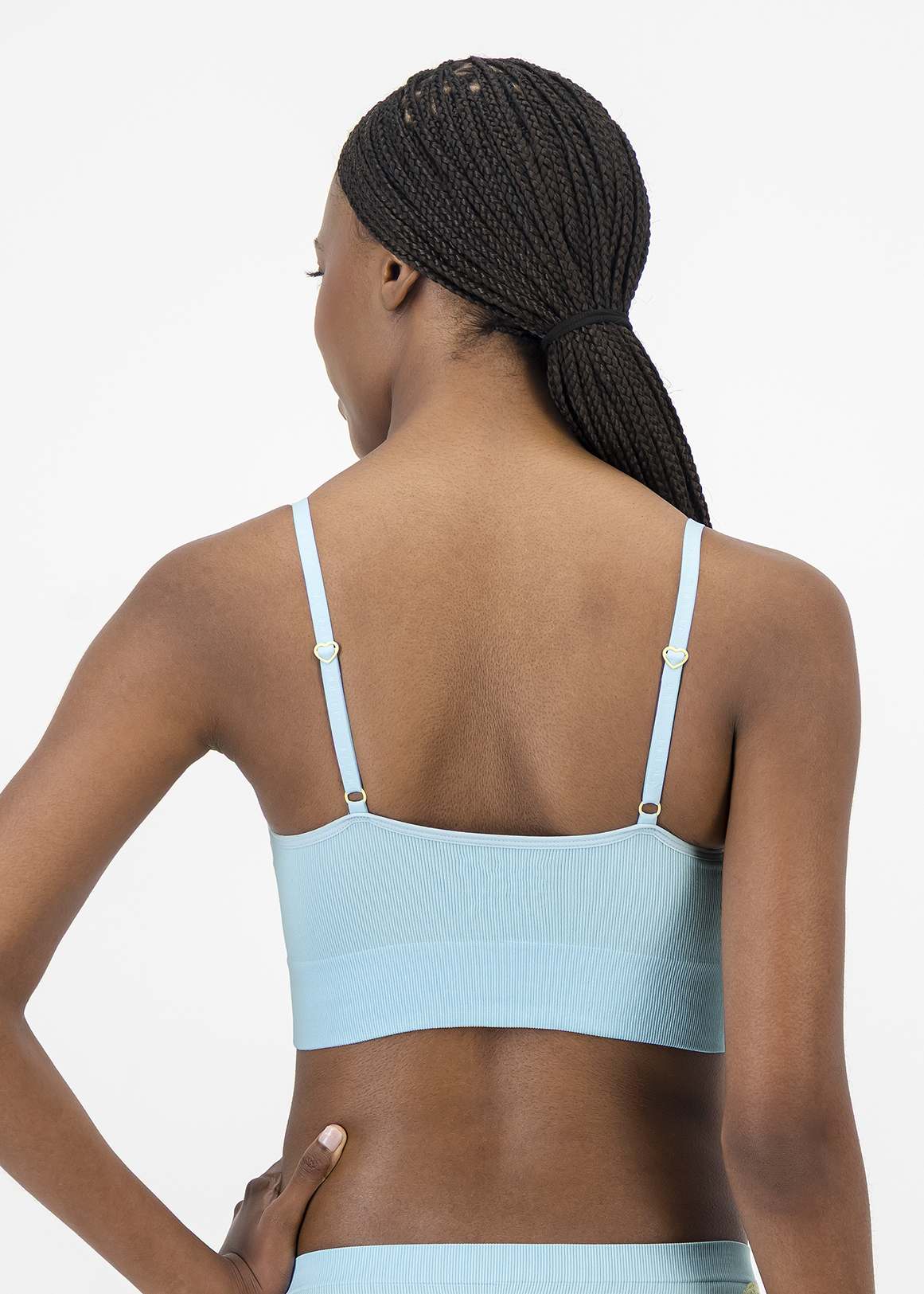Shell Embroidery Seamless Bralette | Woolworths.co.za
