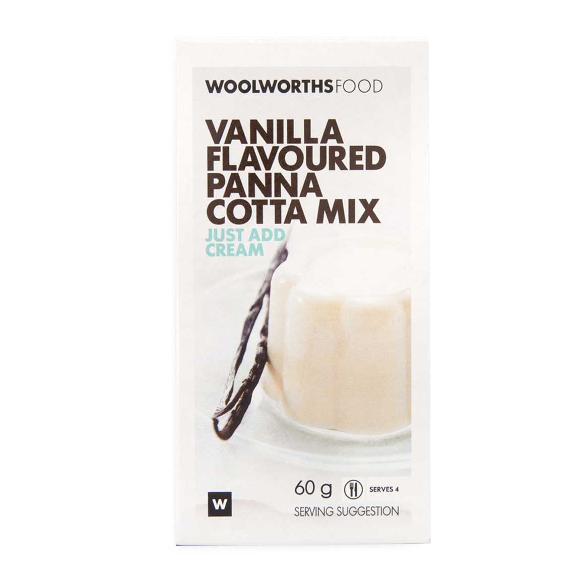 Vanilla Flavoured Panna Cotta Mix 60 g | Woolworths.co.za