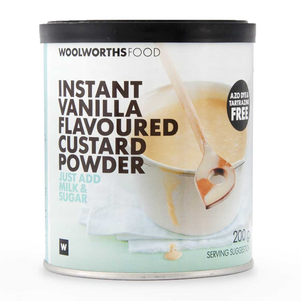 Instant Vanilla Flavoured Custard Powder 200 g Woolworths .za
