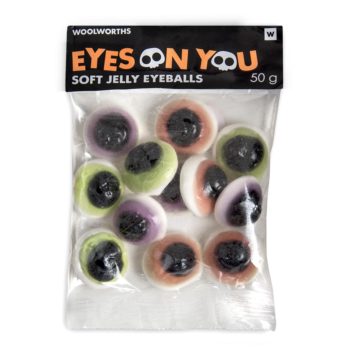 Halloween Soft Jelly Eyeballs 50g | Woolworths.co.za