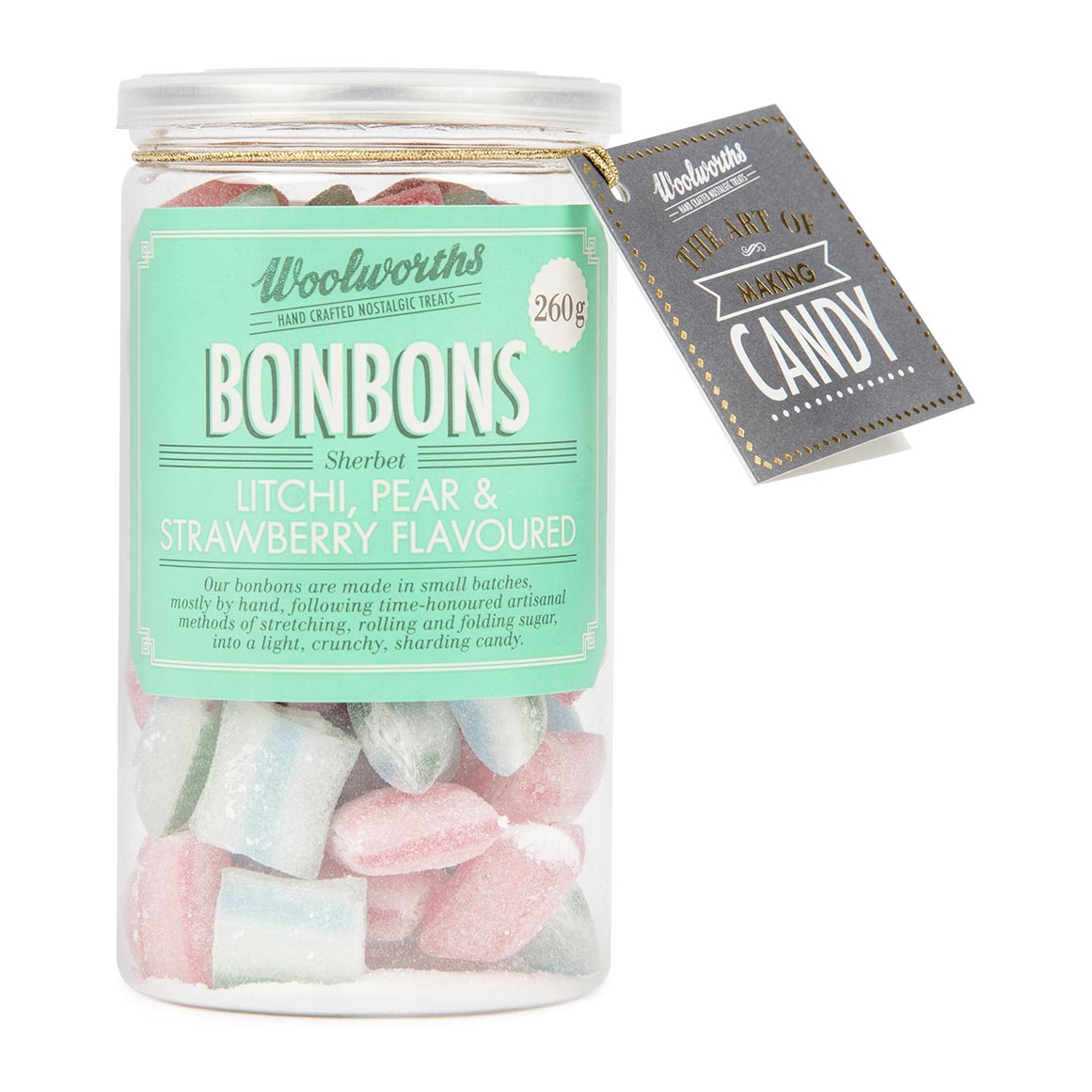 Handcrafted Litchi, Pear & Strawberry Bonbons 260 g | Woolworths.co.za
