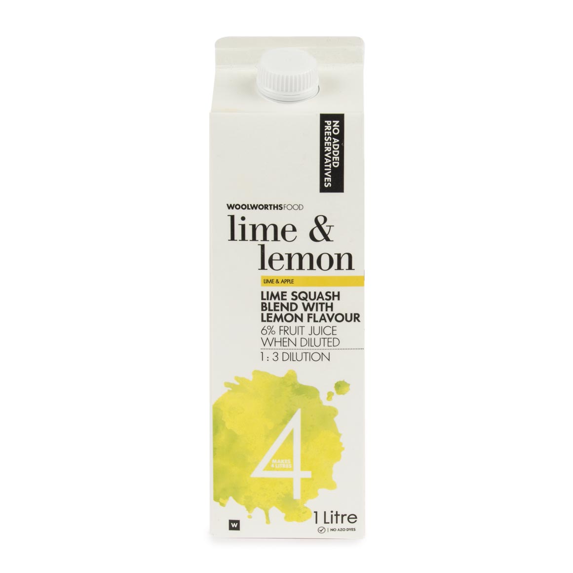 Lime Squash Blend with Lemon Flavour 1 L | Woolworths.co.za