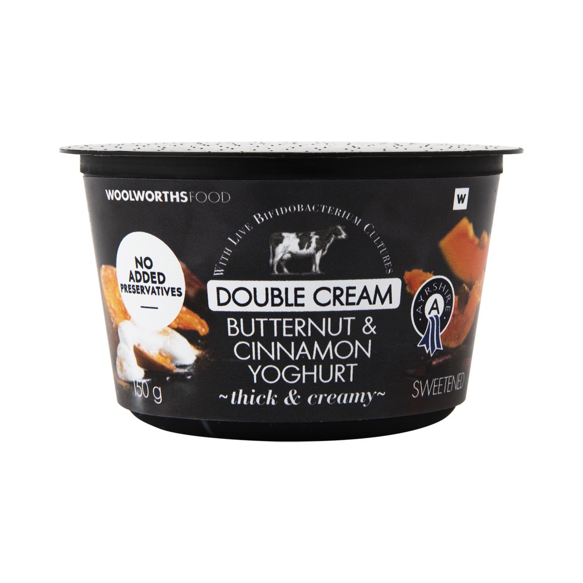 Double Cream Ayrshire Butternut & Cinnamon Yoghurt 150g