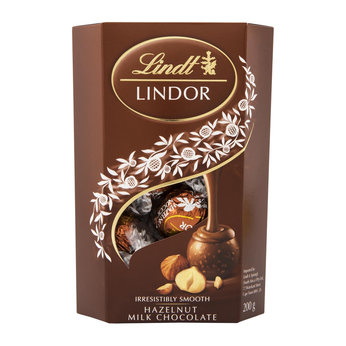 Lindt Lindor Hazelnut Milk Chocolate 200 g | Woolworths.co.za