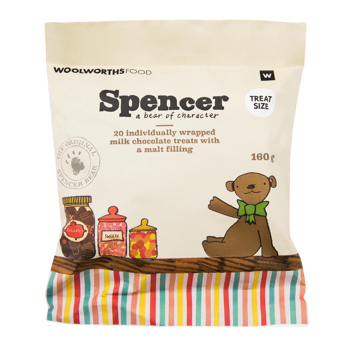 Spencer Bear Milk Chocolate Treats 20 pk | Woolworths.co.za