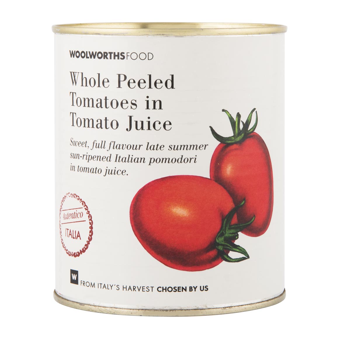 Whole Peeled Tomatoes in Tomato Juice 800 g | Woolworths.co.za