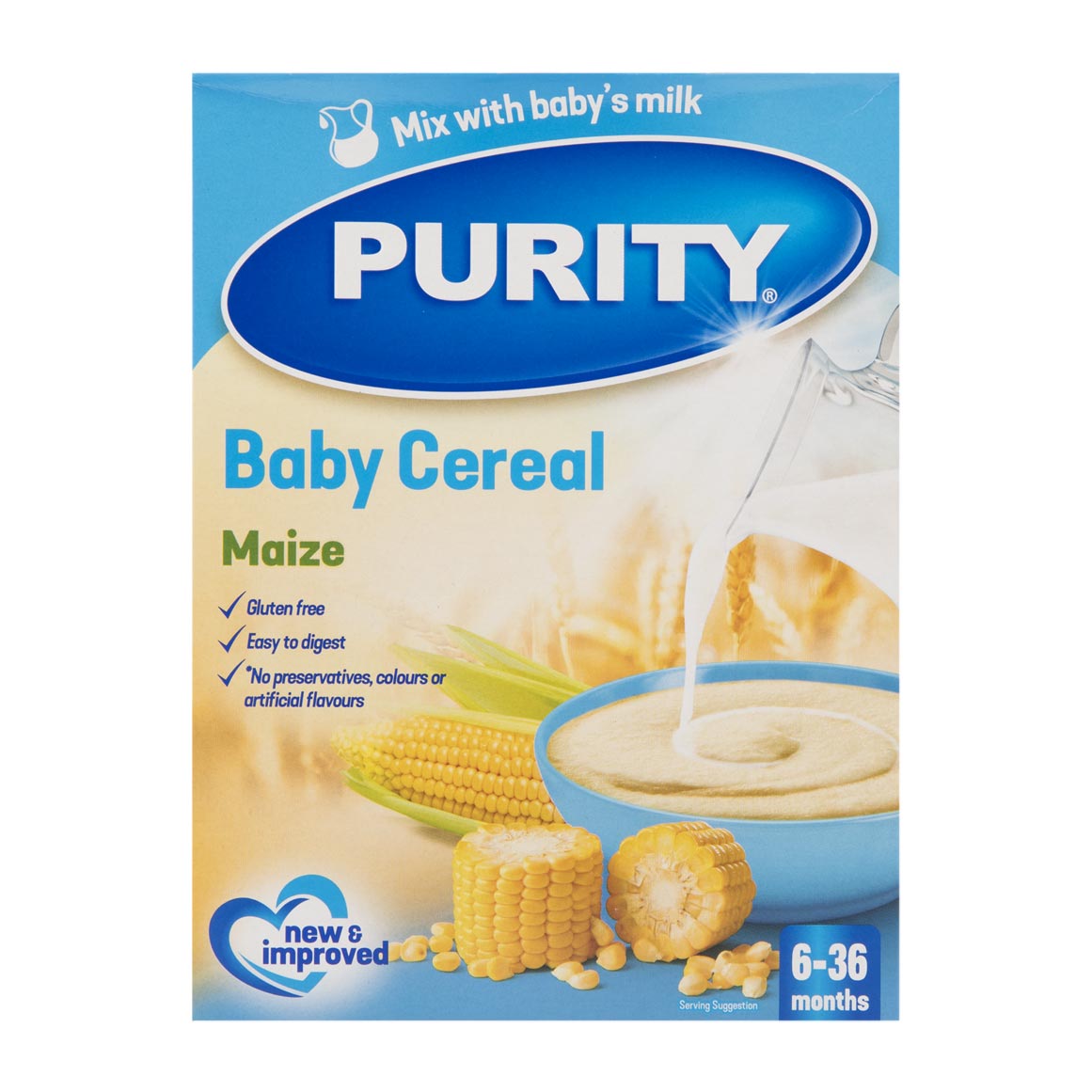 Purity Baby Food Months Purity Baby Products Purity Maize Baby