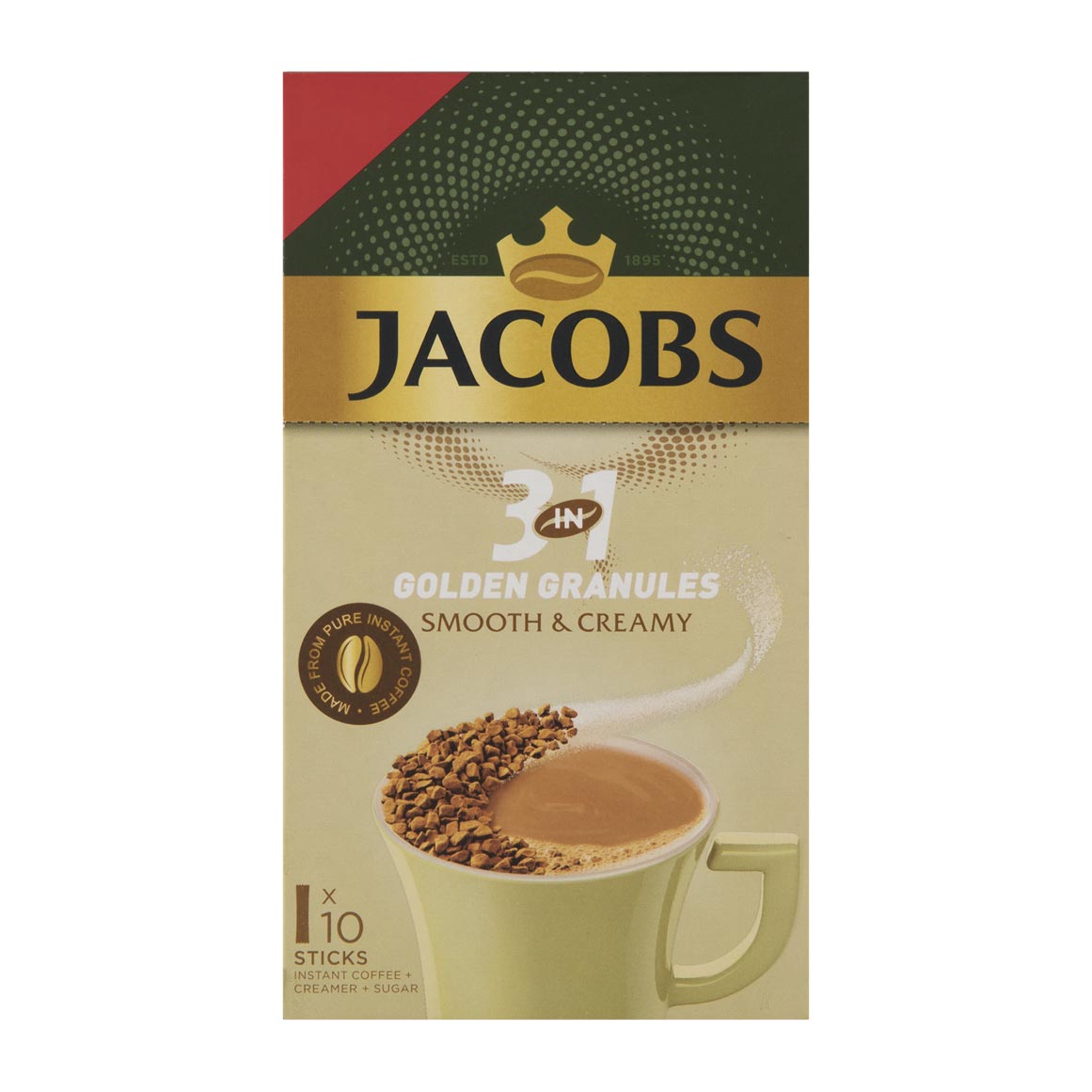 Jacobs 3-in1 Smooth & Creamy Coffee Sachets 10 x 16 g | Woolworths
