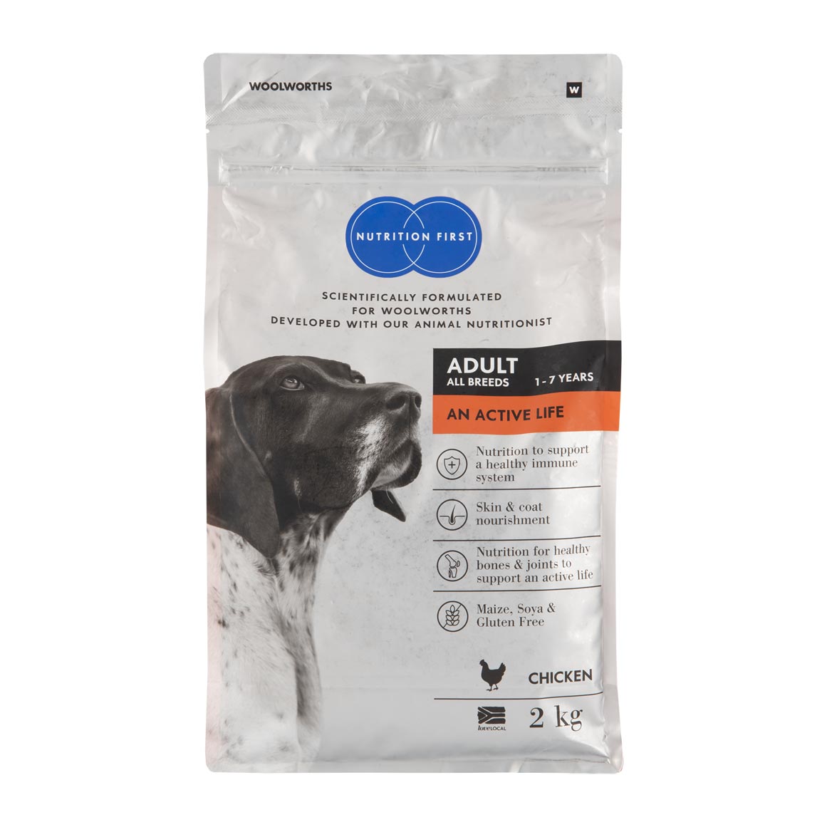Nutrition First Chicken Flavoured Adult Dog Food 2 kg Woolworths .za