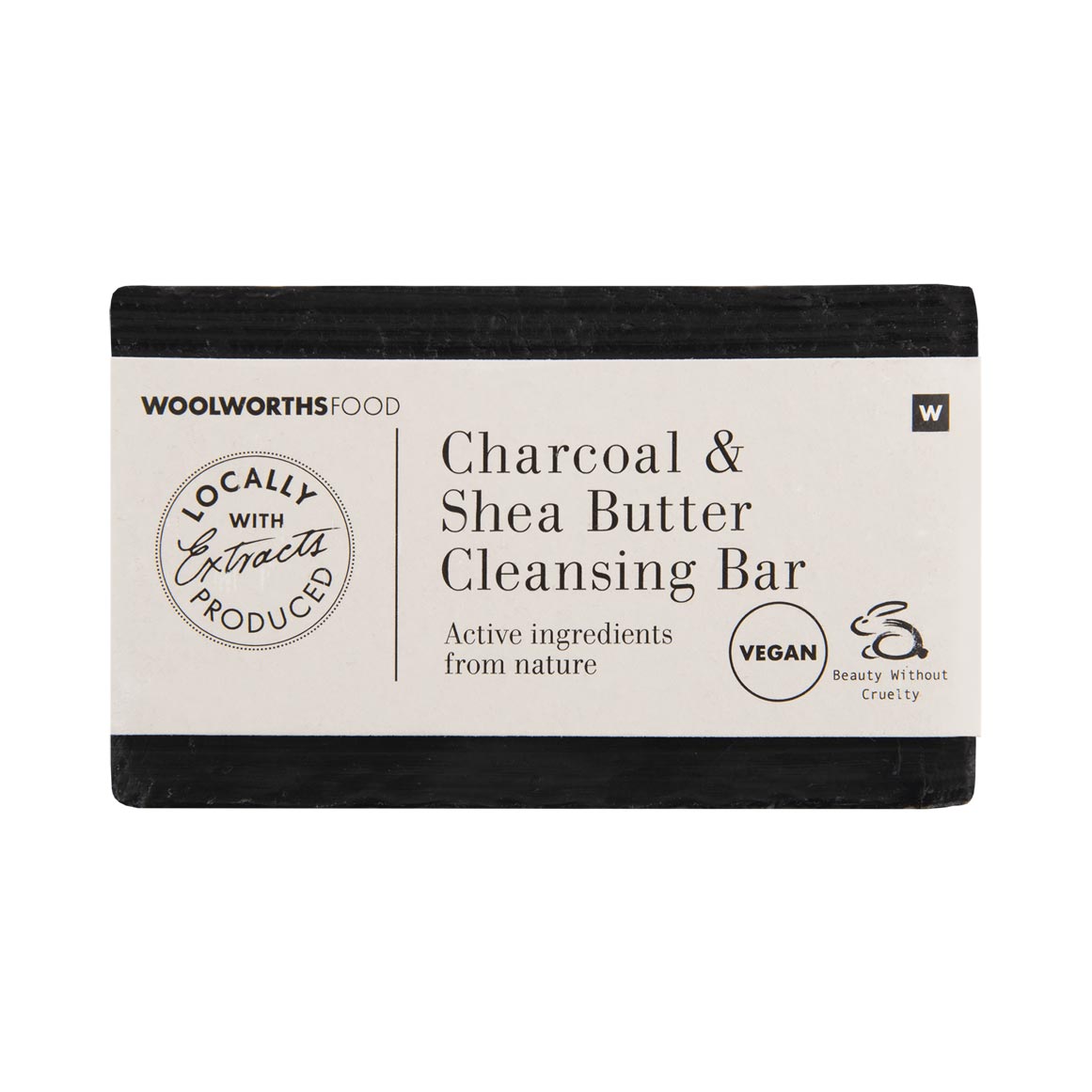 Charcoal and Shea Butter Cleansing Bar 150 g | Woolworths.co.za