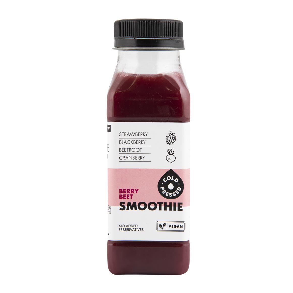 Cold Pressed Berry Beet Smoothie 250 ml