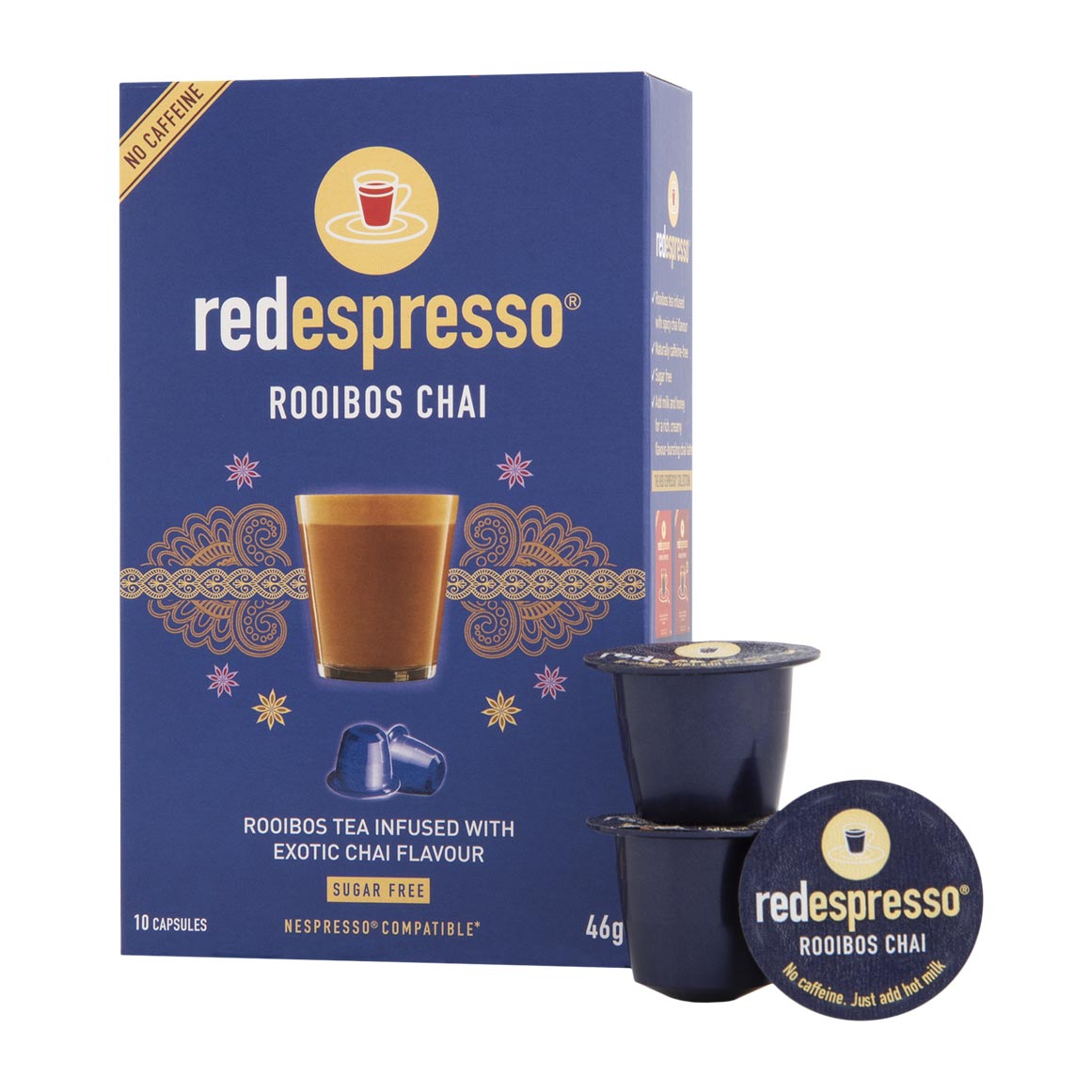 Nespresso Pods Reusable Leaf Ono Teas Dried South African Rooibos