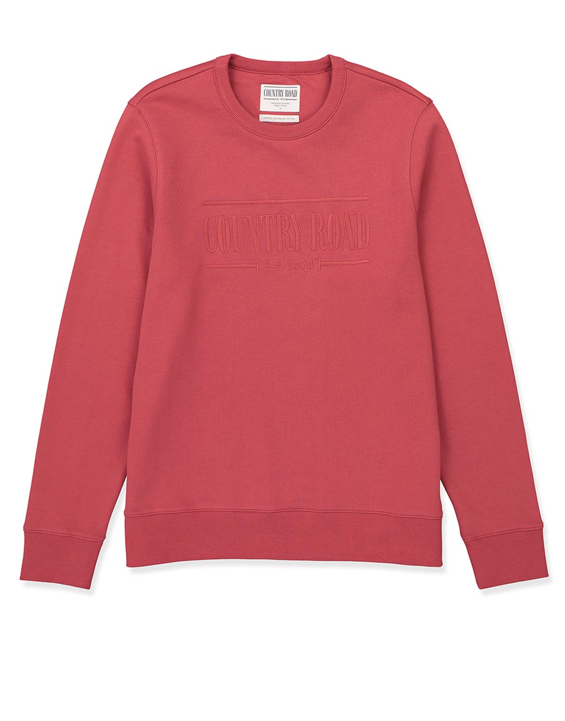 country road pink sweater