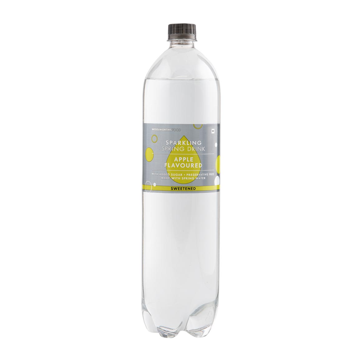 Sweetened Apple Flavoured Sparkling Spring Drink 1.5 L