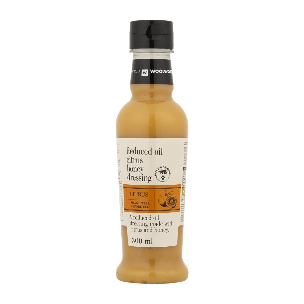 Reduced Oil Citrus Honey Dressing 300 Ml Woolworthscoza
