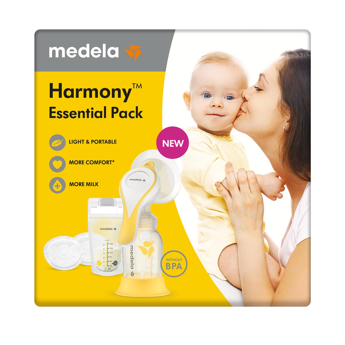 Harmony Manual Breast Pump Essential Pack Woolworths .za