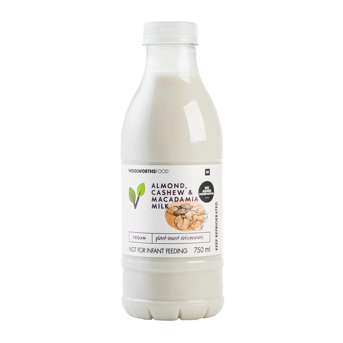 Plant Powered™ Almond, Cashew & Macadamia Milk 750 ml | Woolworths