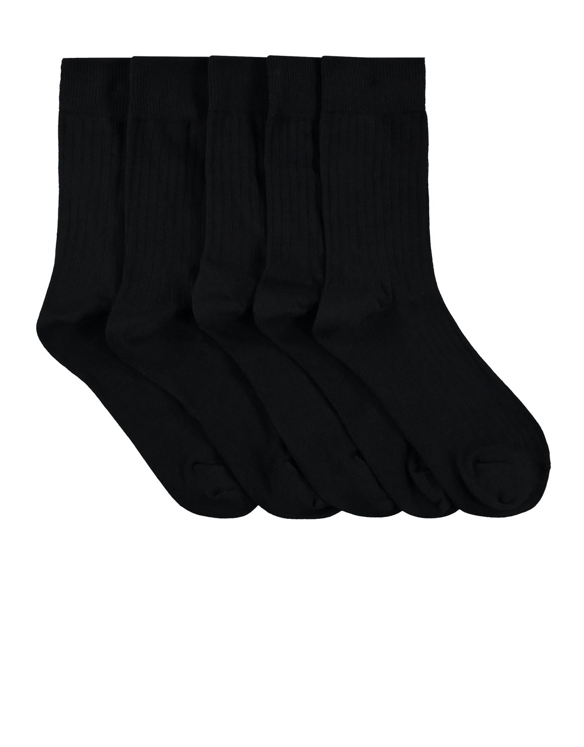 Stay up Ribbed Socks 5 Pack