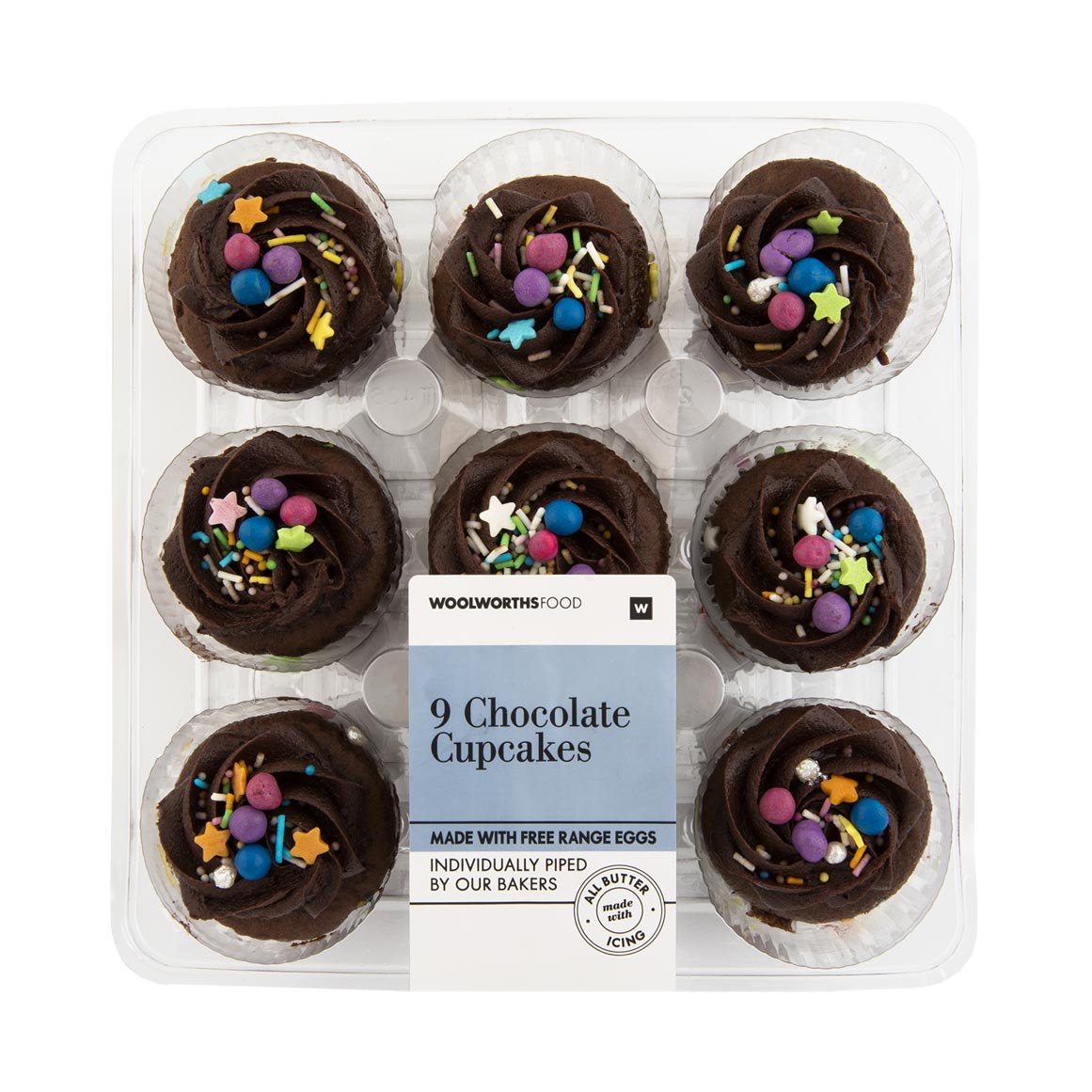 Chocolate Cupcakes 9 Pk Woolworths Co Za