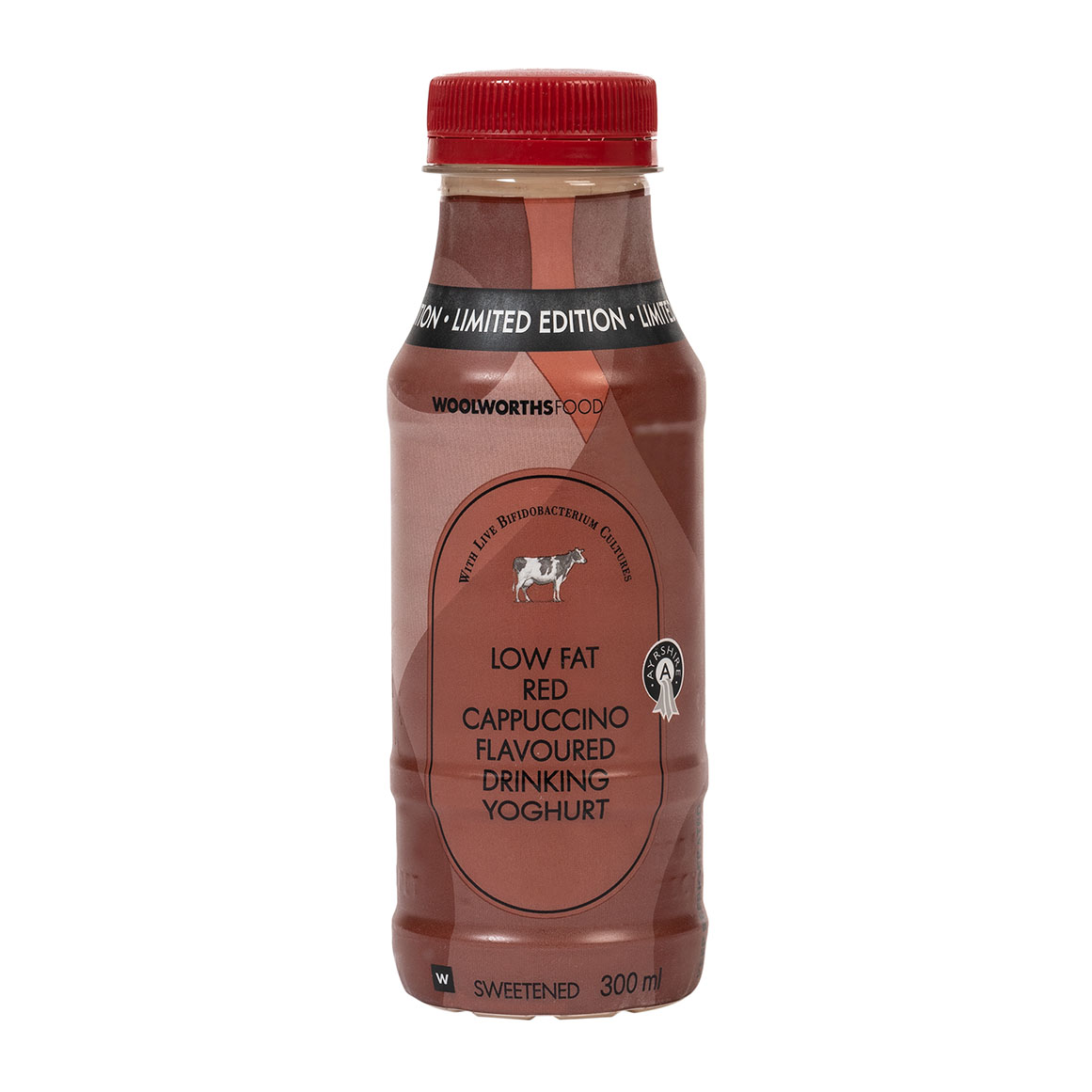 Ayrshire Low Fat Red Cappuccino Flavoured Drinking Yoghurt 300 ml