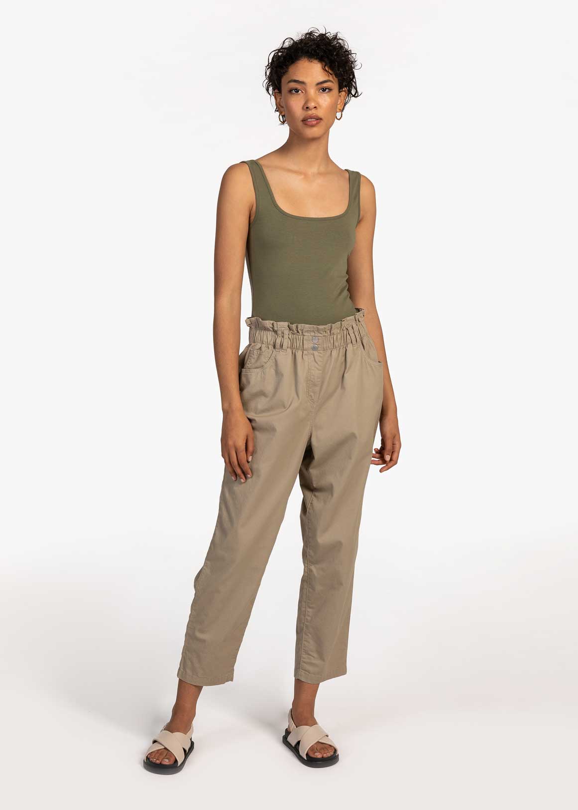 Twill Paperbag Pants | Woolworths.co.za