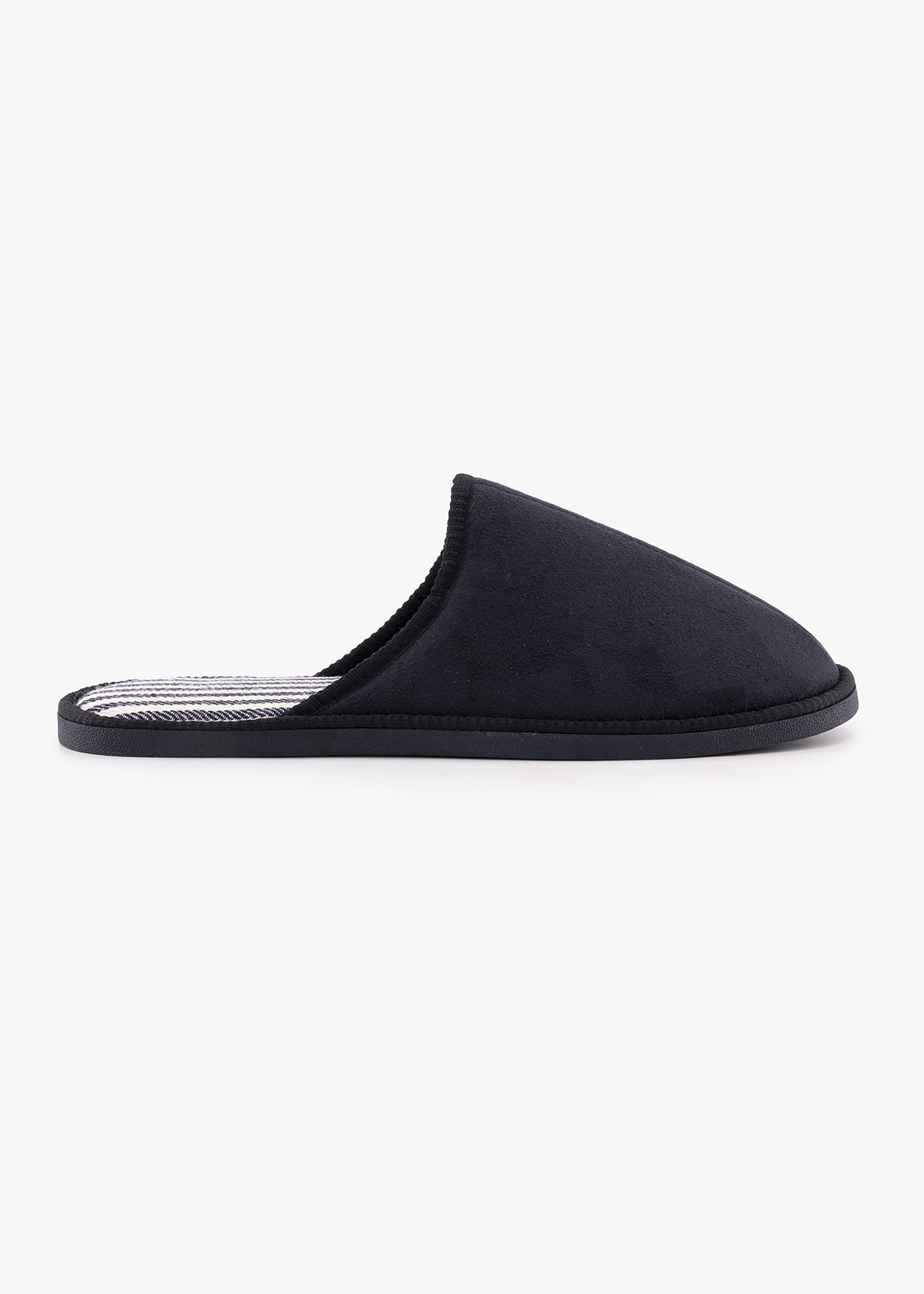 black mule slippers