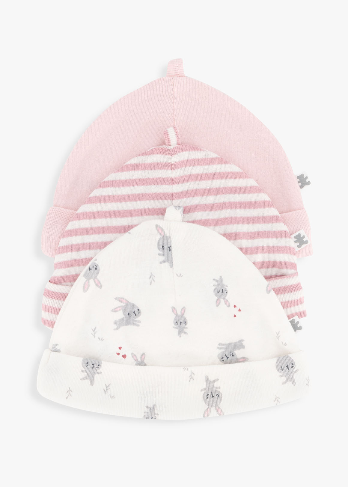 Multi Printed Beanies 3 Pack 