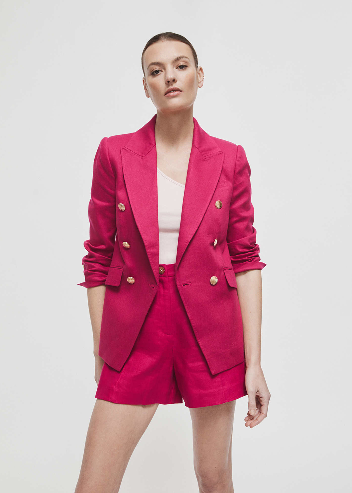 witchery pink blazer