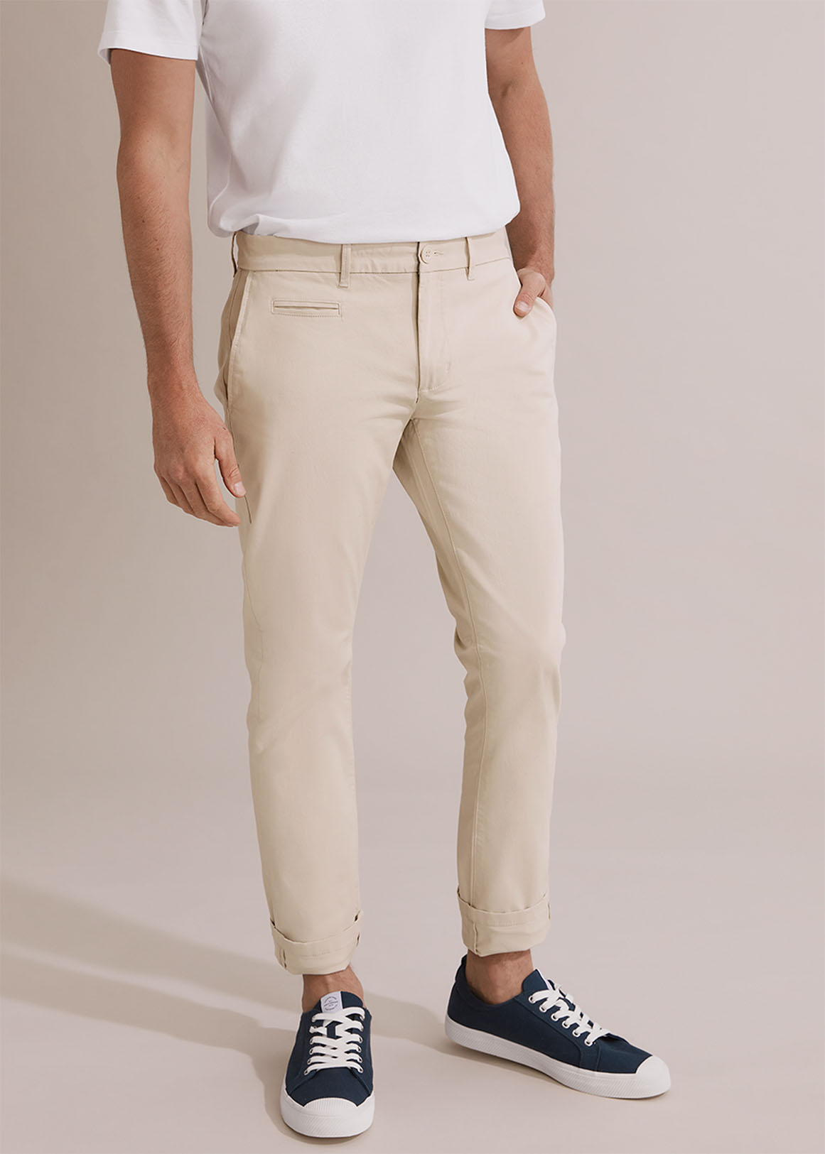 Slim Fit Stretch Chino | Woolworths.co.za