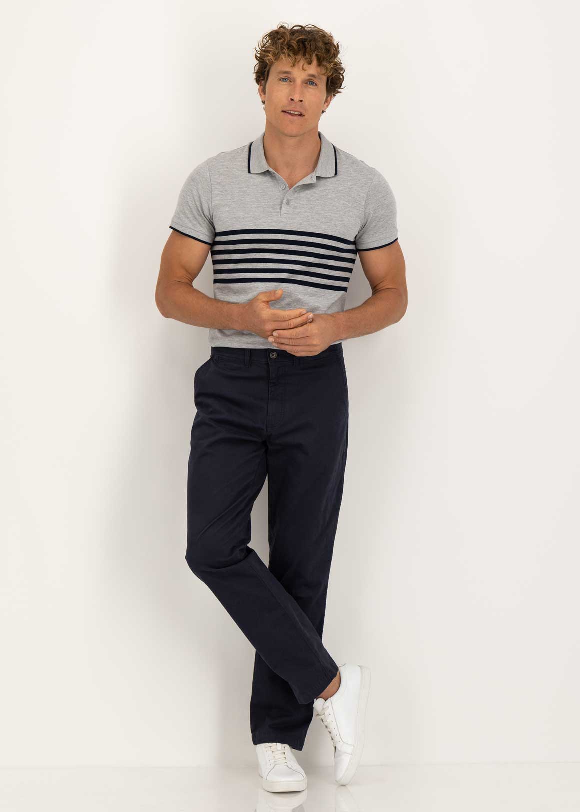 Flat Front Cotton Chinos | Woolworths.co.za