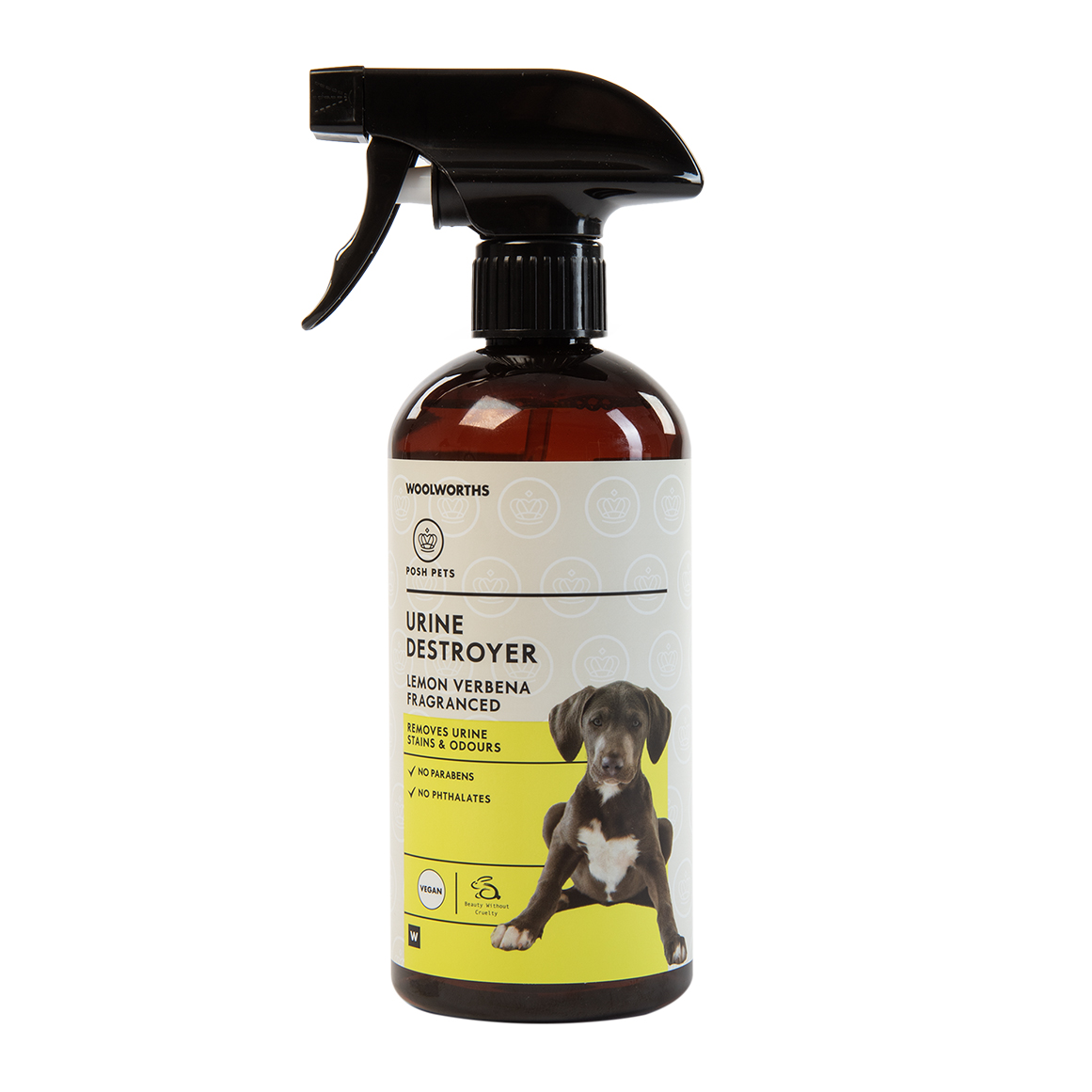 Posh Pets Lemon Verbena Fragranced Urine Destroyer 500 ml