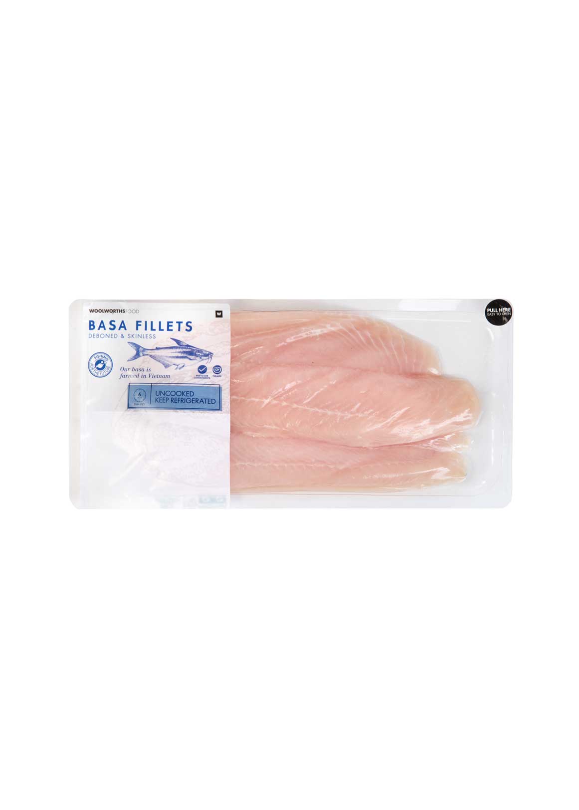Basa Fillets Avg 300 g