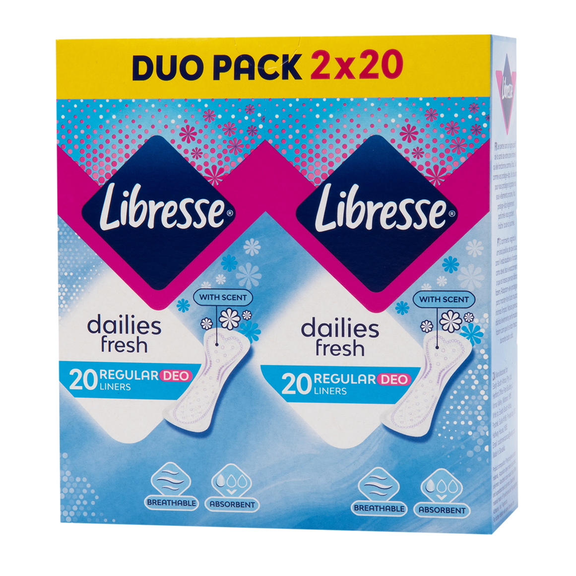 Libresse Dailies Fresh Scented Panty Liners 40 pk Woolworths .za