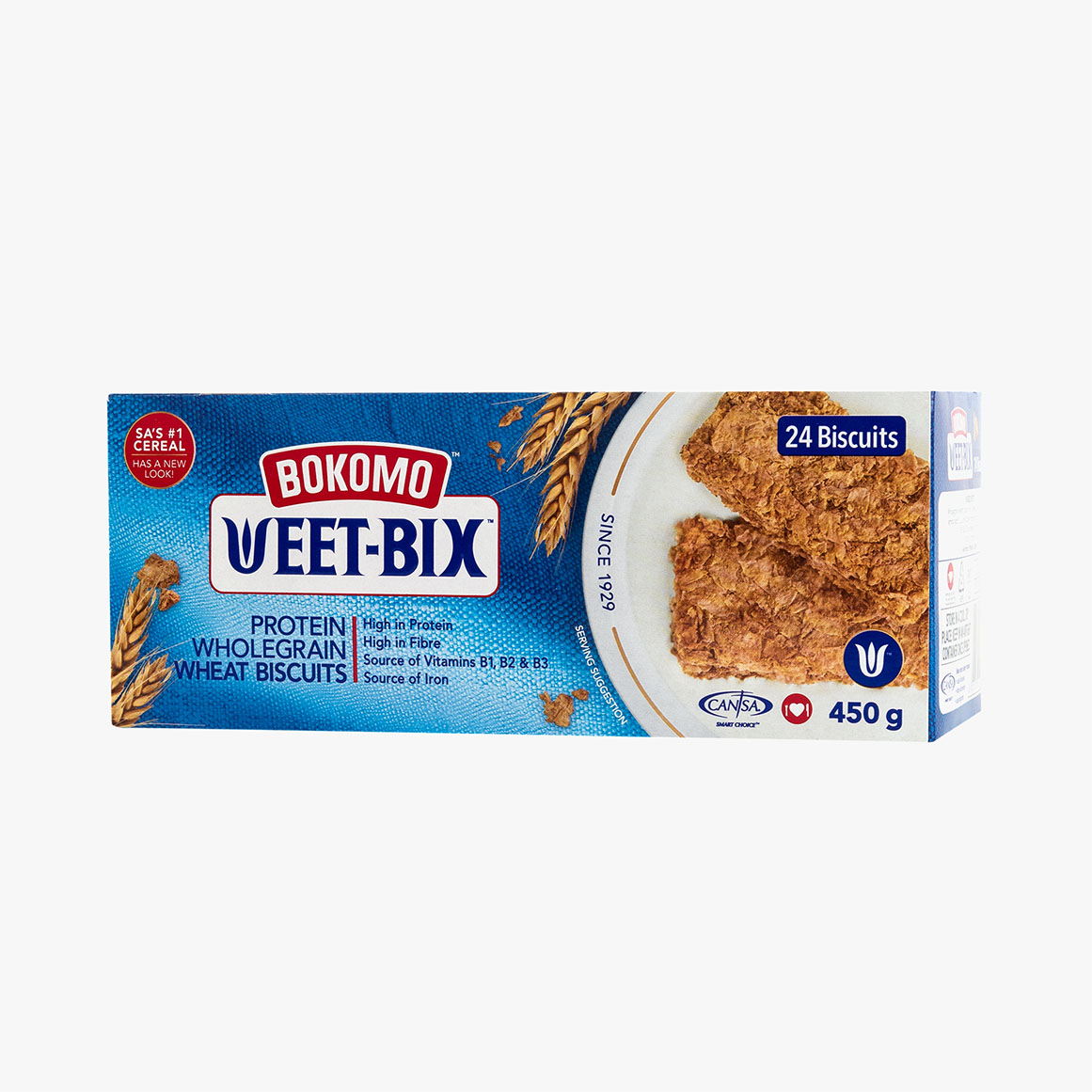 Bokomo Weet-Bix Protein Wholegrain Wheat Biscuits 450 g