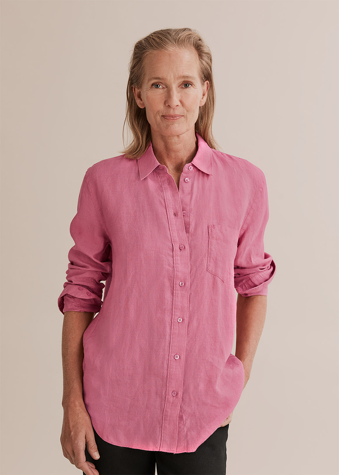 Organically Grown French Linen Shirt 