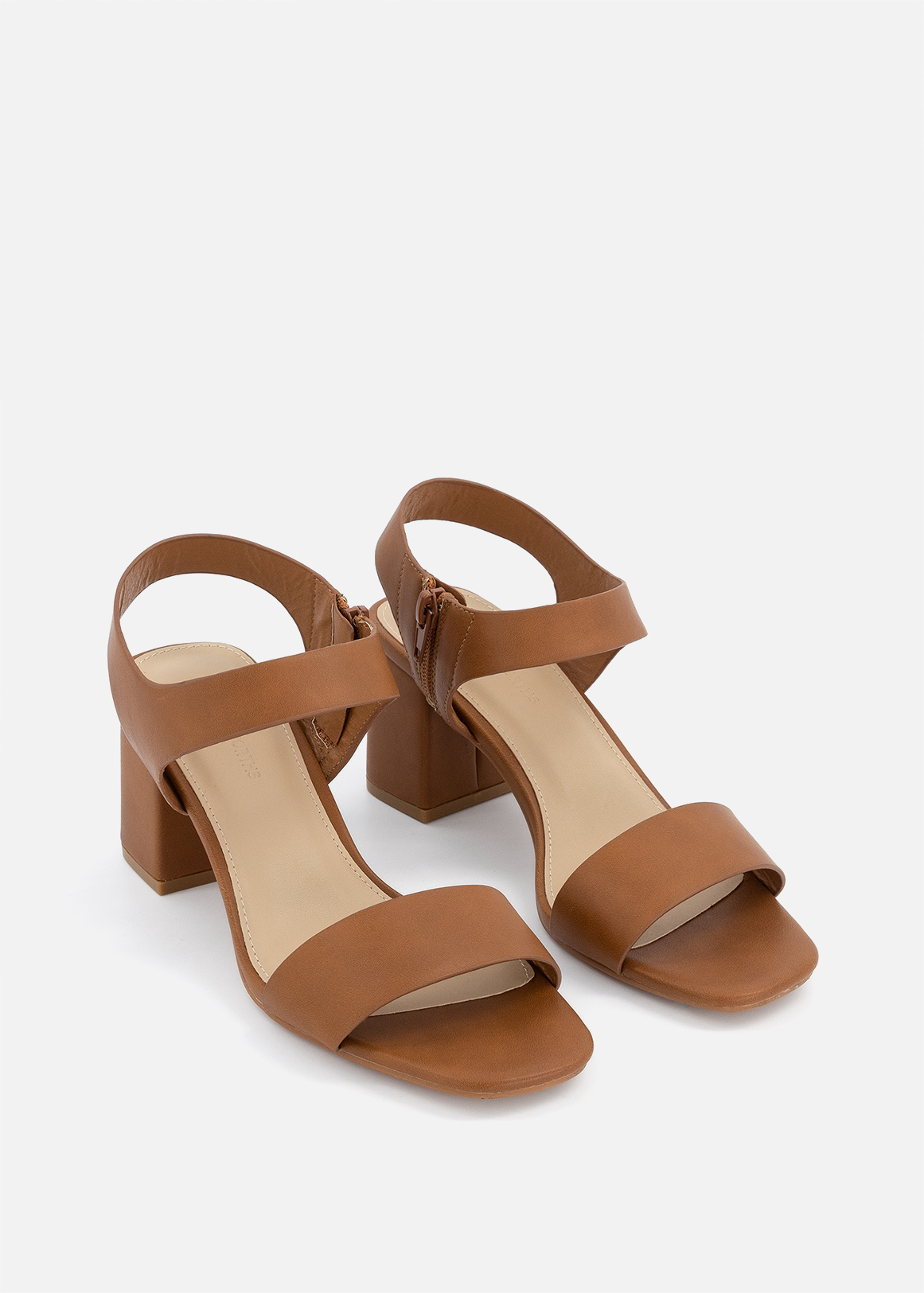 Zipped Slingback Block Heel Sandals Woolworths .za